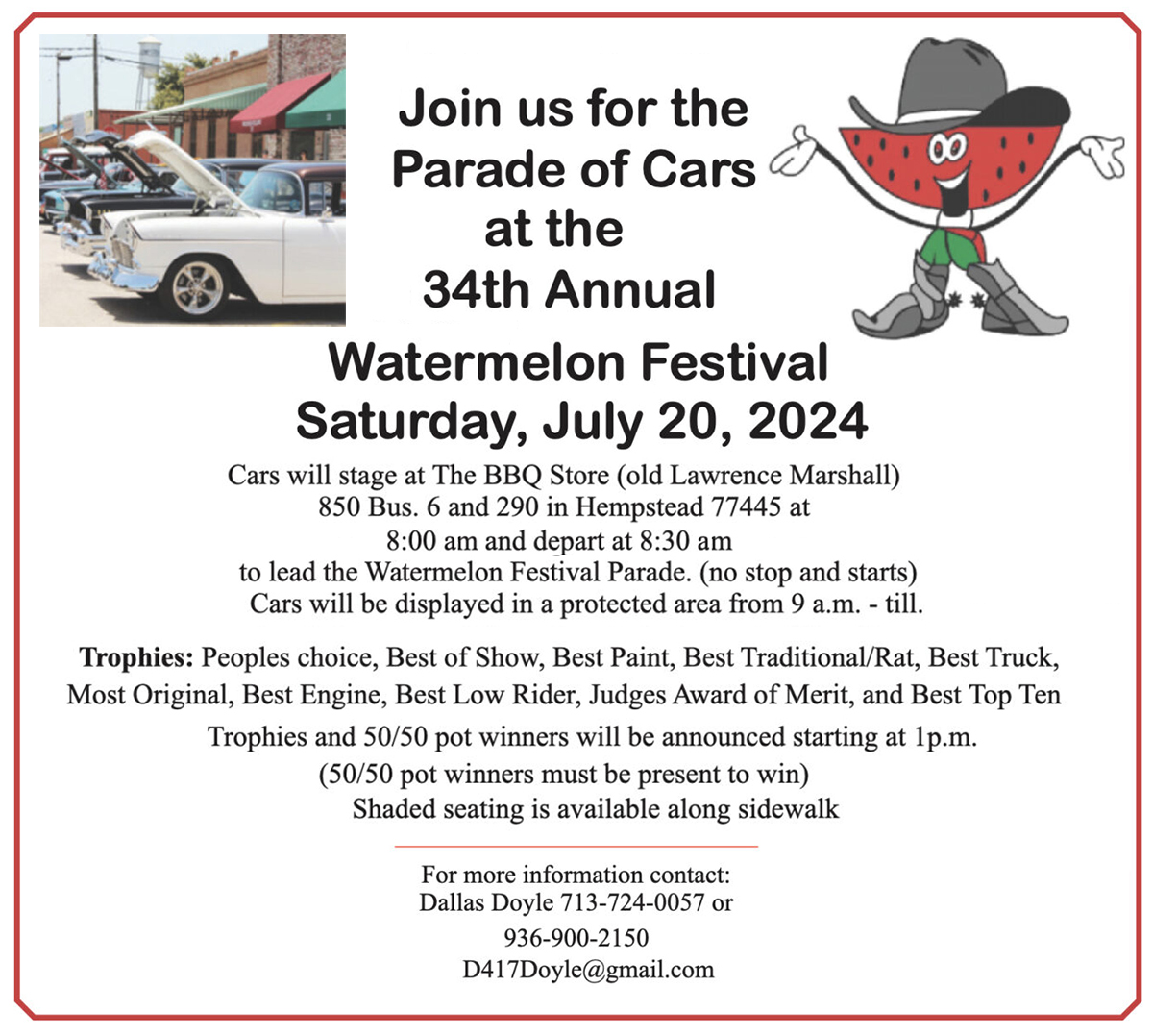 Watermelon Festival Car Show