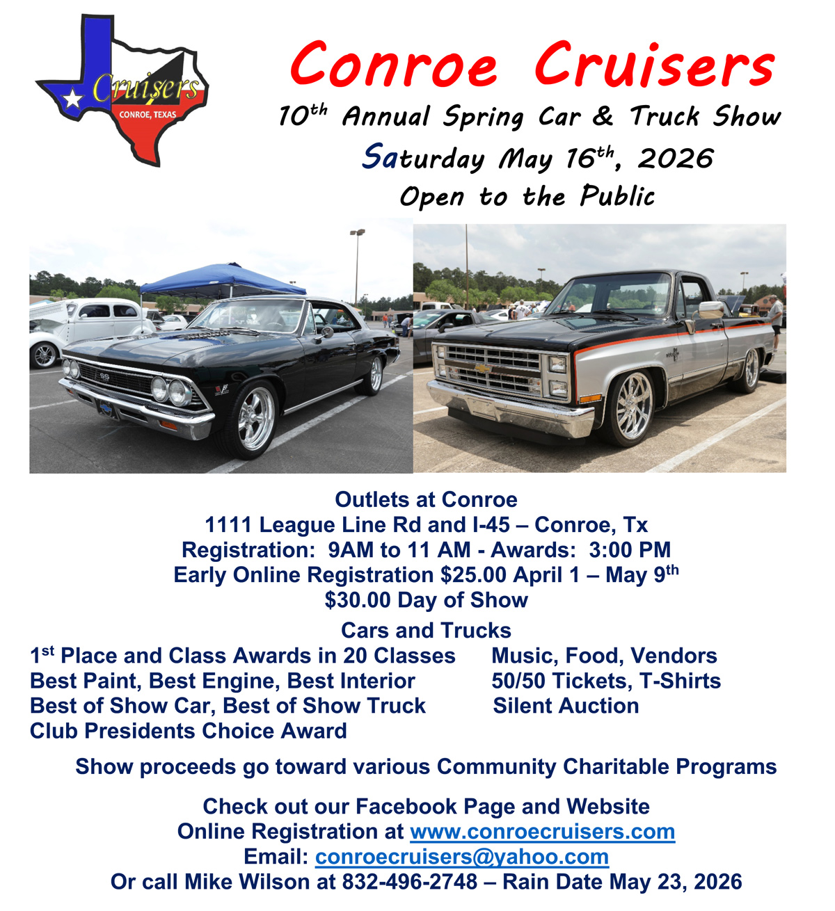 Conroe Car Show